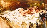 Andrew Atroshenko - Intimate Thoughts painting